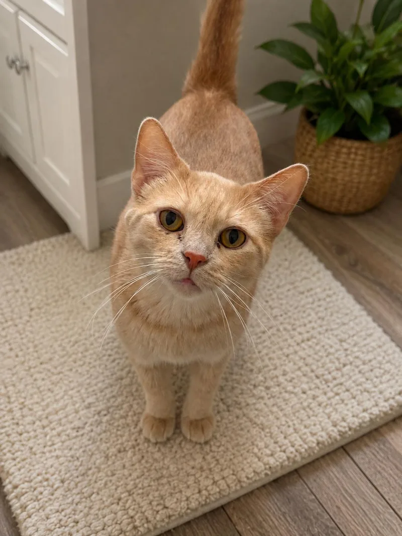 An adult medium-sized male Orange / Red Domestic Short Hair cat named Mugsy for adoption in Phoenix, AZ