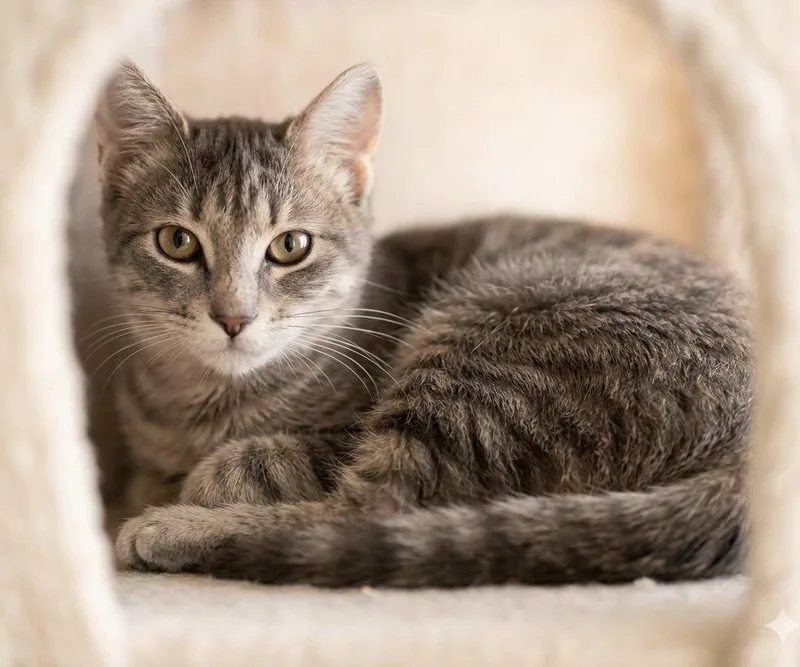 An adult medium-sized female Domestic Short Hair cat named Lexi Jade: Visit At for adoption in Rustburg, VA