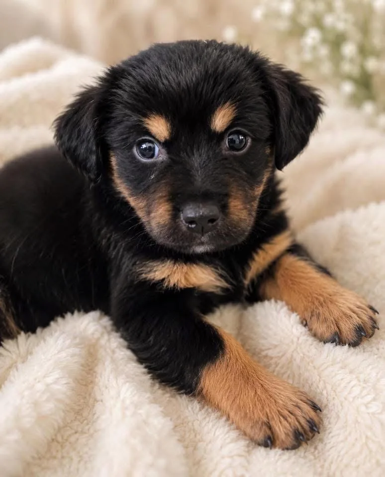 A baby medium-sized female Mixed Breed dog named Pip for adoption in Monticello, MN