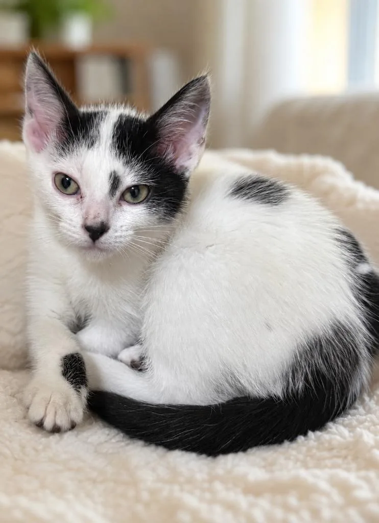 A baby small-sized female Domestic Short Hair cat named Marigold for adoption in East Ridge, TN