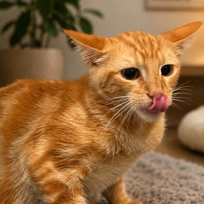 A baby small-sized male Orange / Red Domestic Short Hair cat named Macaroni for adoption in Brea, CA