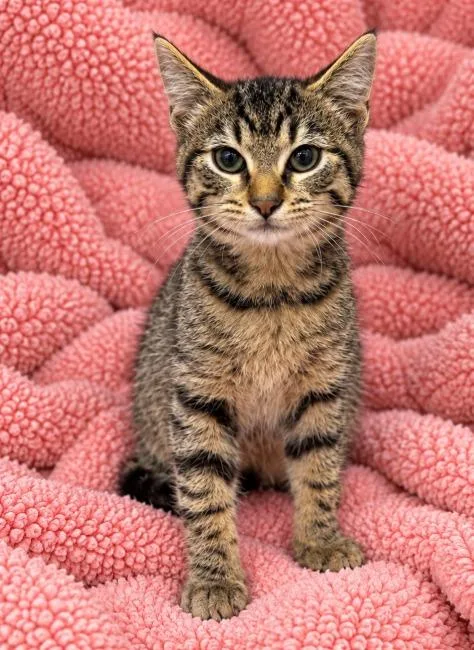 A young large-sized male Domestic Medium Hair cat named Riley for adoption in Lagrange, IN
