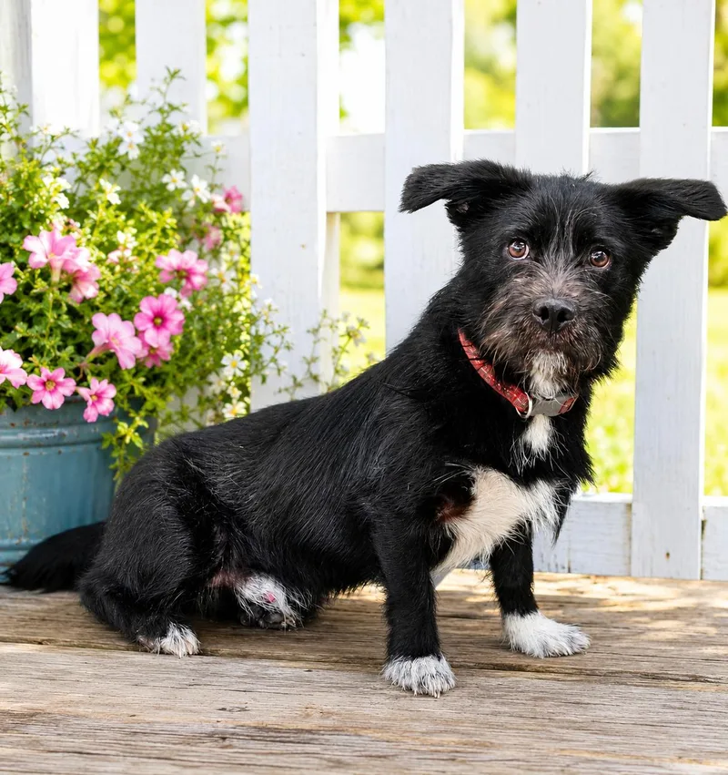 An adult small-sized male Cairn Terrier dog named Butler for adoption in Franklin, TN