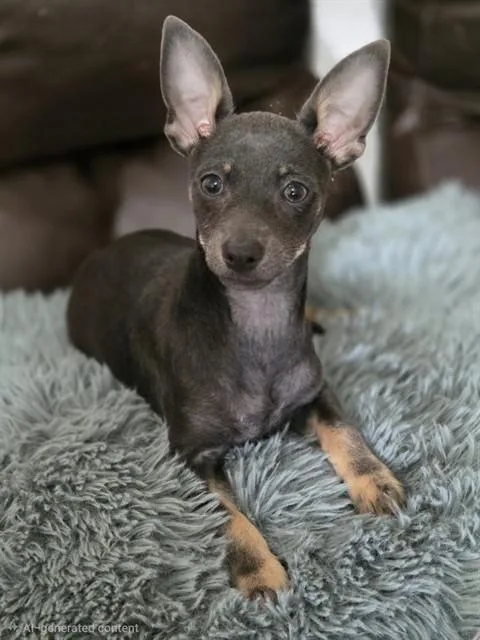 A baby small-sized male Chihuahua dog named Dusty for adoption in Tucson, AZ