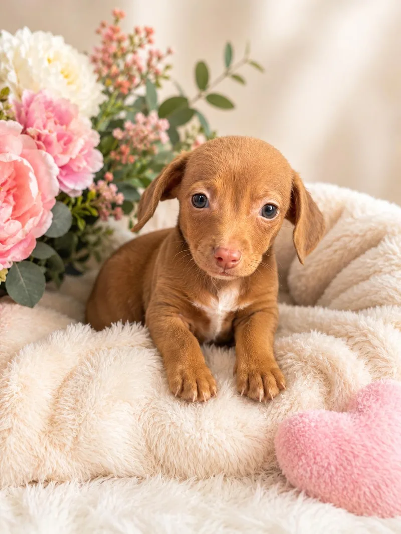 A baby small-sized female Apricot / Beige Chihuahua dog named Tawny for adoption in Hortense, GA