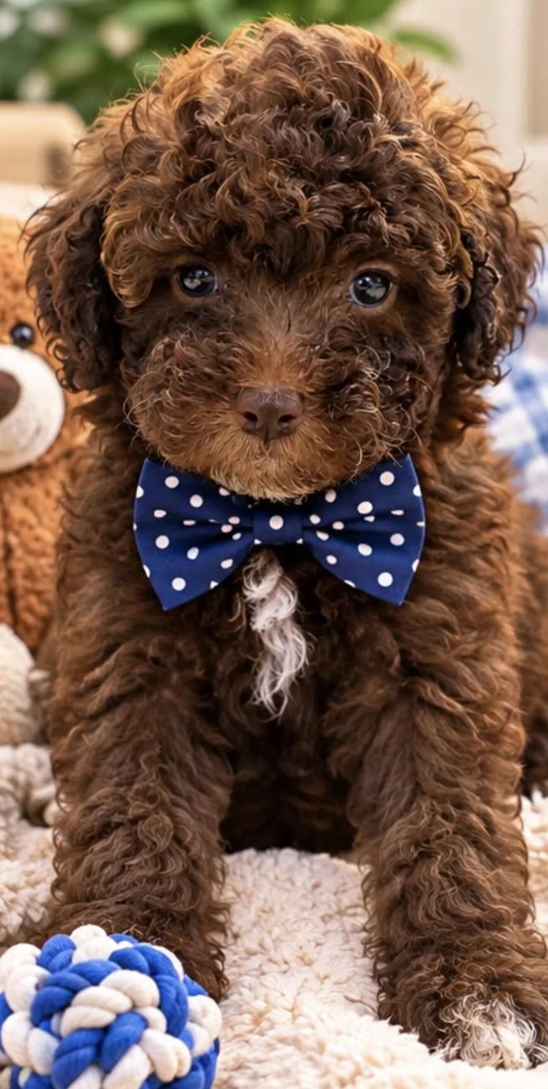 A baby small-sized male Poodle dog named Chip for adoption in Margate, FL