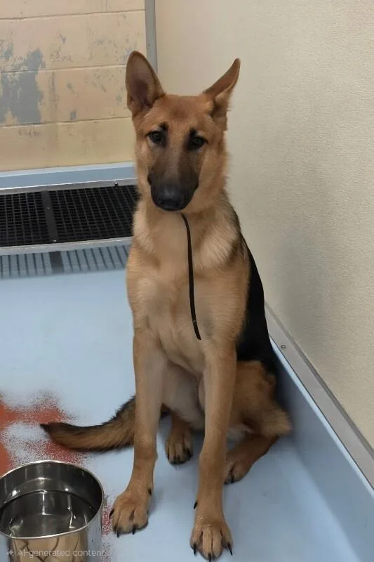 An adult large-sized female Black Mixed Breed dog named Golden Boy for adoption in Cincinnati, OH