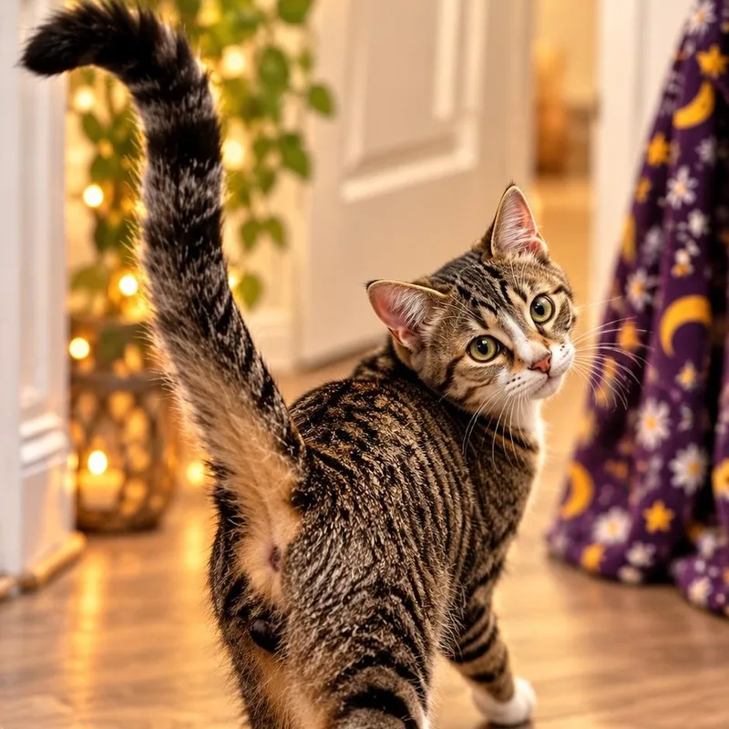 A young medium-sized male Domestic Short Hair cat named Truman for adoption in Pottsboro, TX