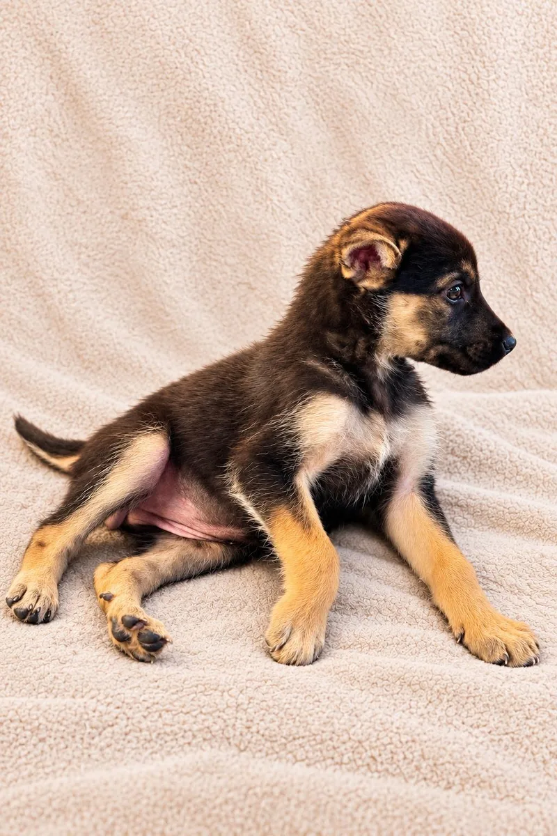 A baby large-sized female German Shepherd Dog named Hope for adoption in Van Nuys, CA