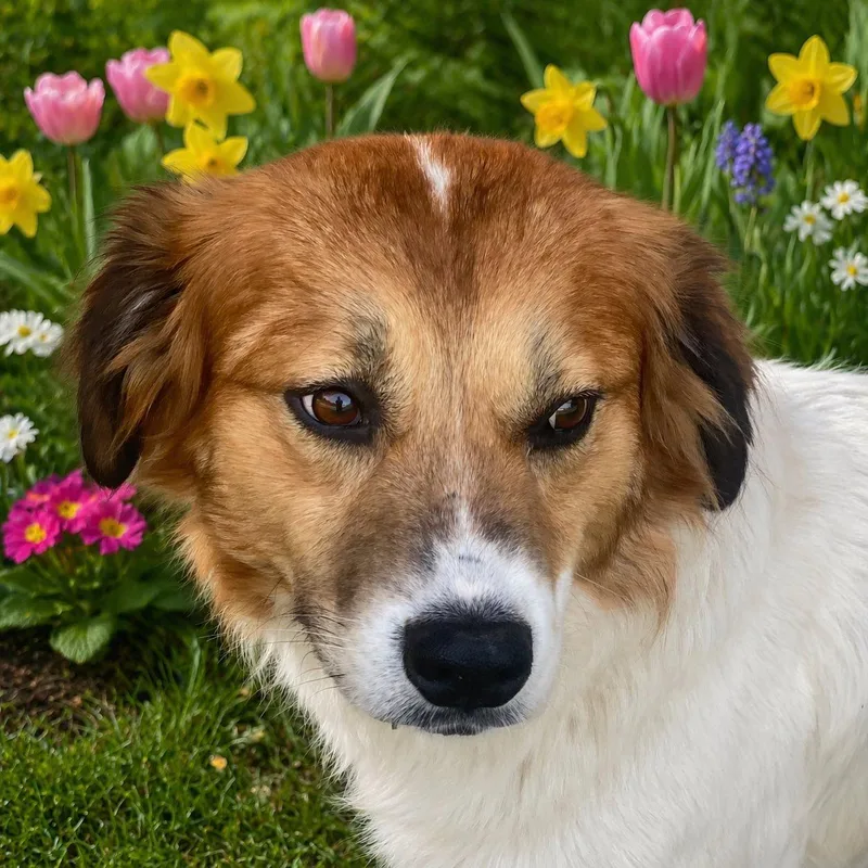 An adult medium-sized male Mixed Breed dog named Buddy for adoption in Guntersville, AL
