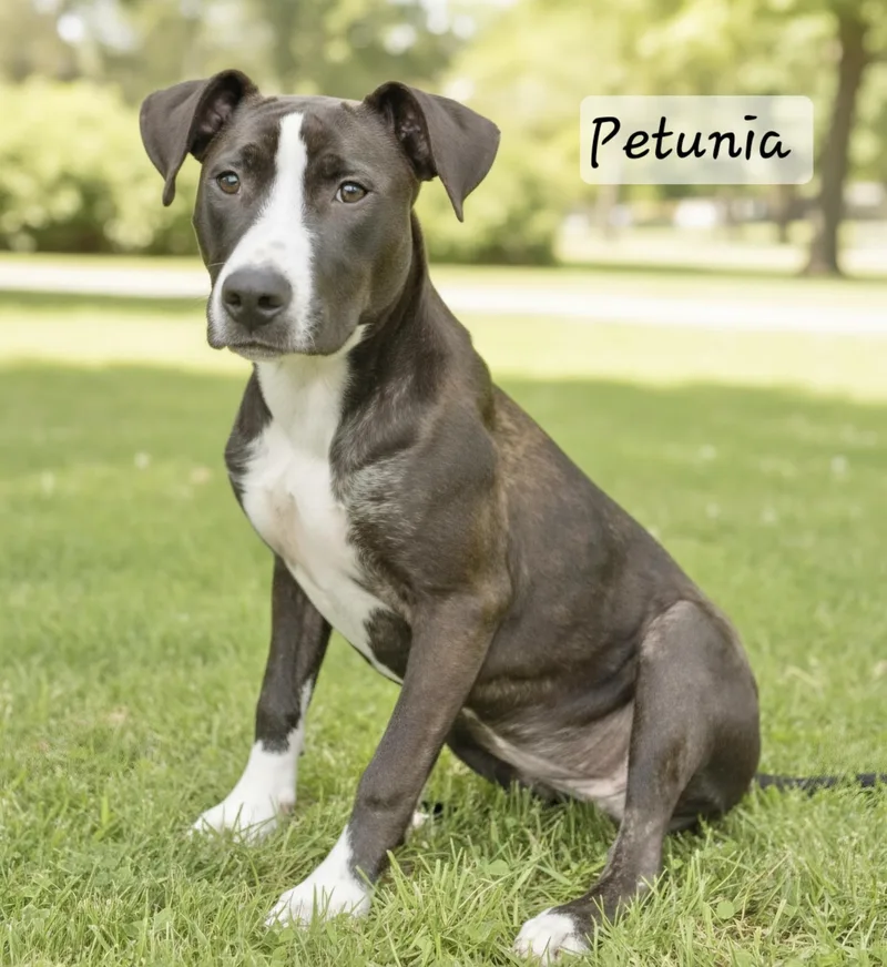 An adult medium-sized female Labrador Retriever dog named Petunia for adoption in Manchester, CT