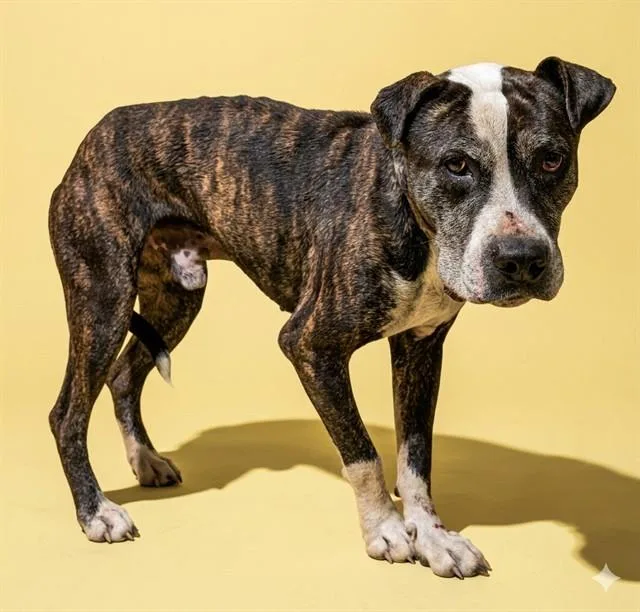 An adult large-sized male Mixed Breed dog named Oreo for adoption in Jacksonville, FL