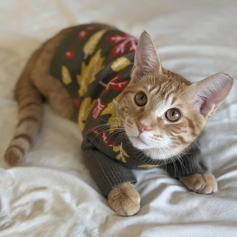 A baby small-sized male Orange / Red Bombay cat named Chicken and Bear for adoption in Miami, FL