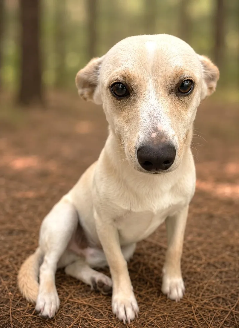 An adult small-sized male Mixed Breed dog named Yoda for adoption in Guntersville, AL