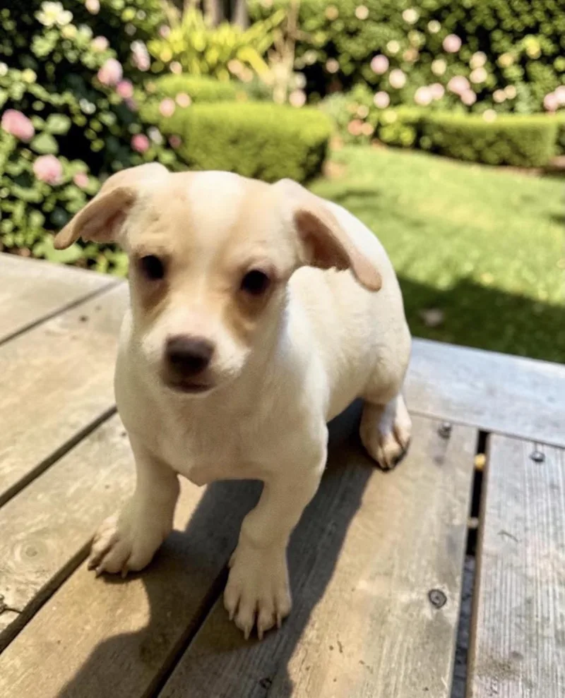 A baby small-sized male Apricot / Beige Chiweenie dog named Otto for adoption in Oceanside, CA