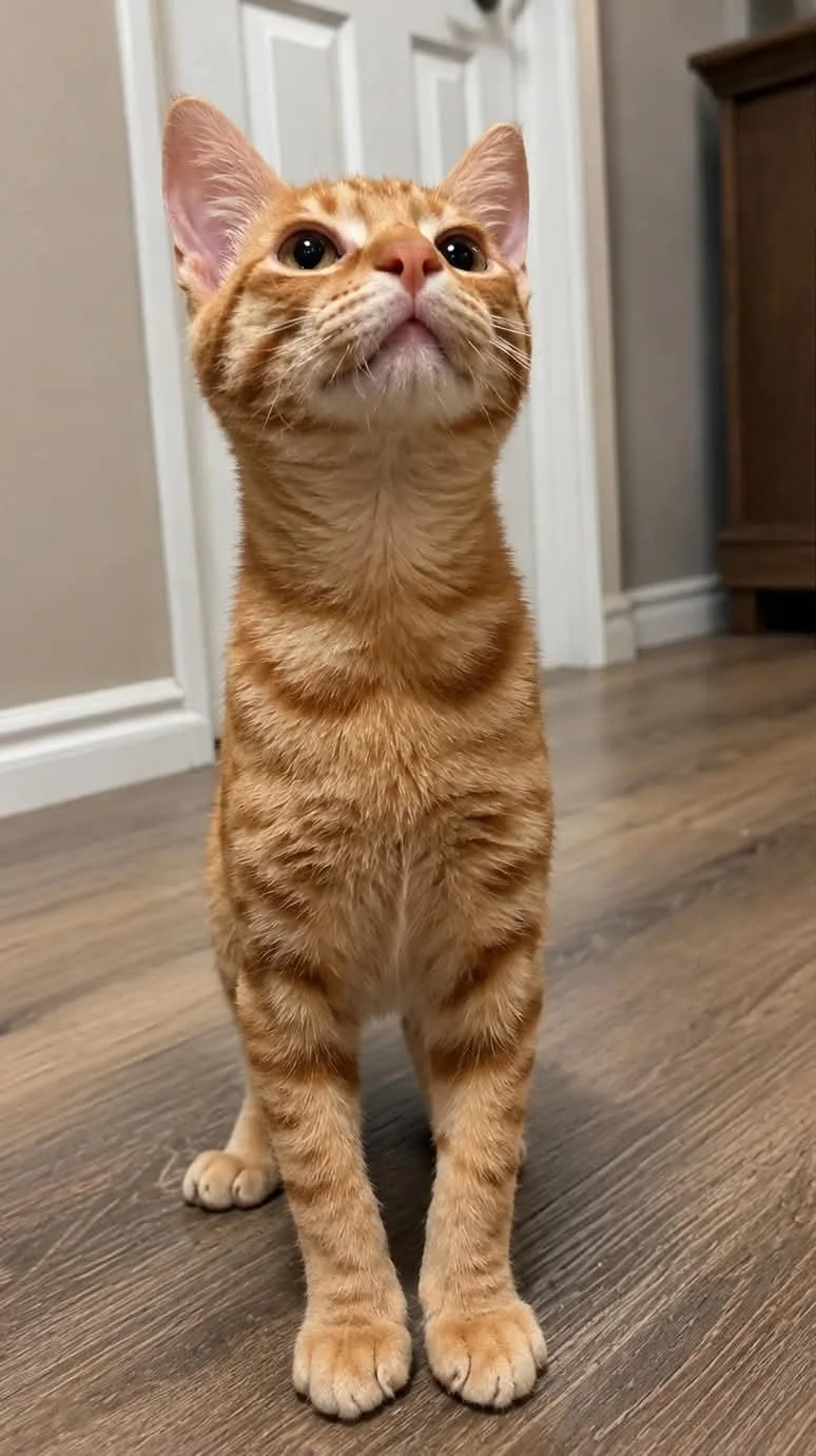 A baby small-sized male Tabby cat named Tommy C Grace for adoption in Saunderstown, RI