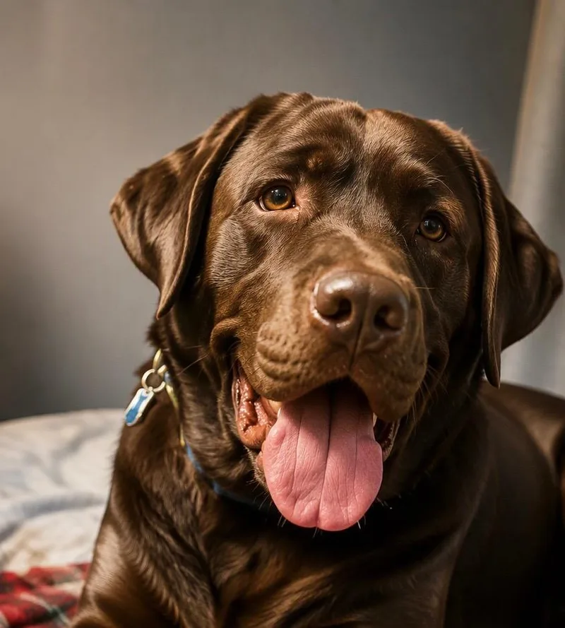 An adult medium-sized male Labrador Retriever dog named Duke for adoption in St. Albans, VT