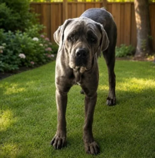 An adult extra large-sized male Cane Corso dog named Rex for adoption in Los Angeles, CA
