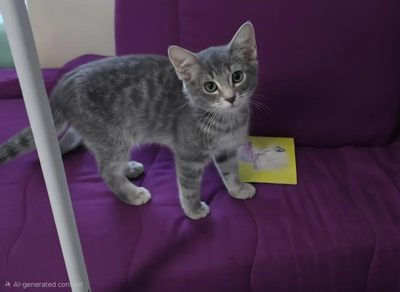 A baby small-sized male Domestic Short Hair cat named Tito for adoption in Canton, CT