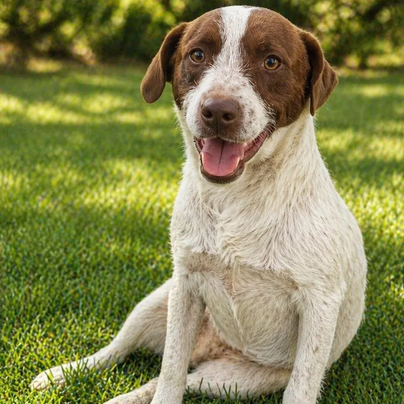 A young medium-sized male Red / Chestnut / Orange Mixed Breed dog named Emmett for adoption in Cranston, RI