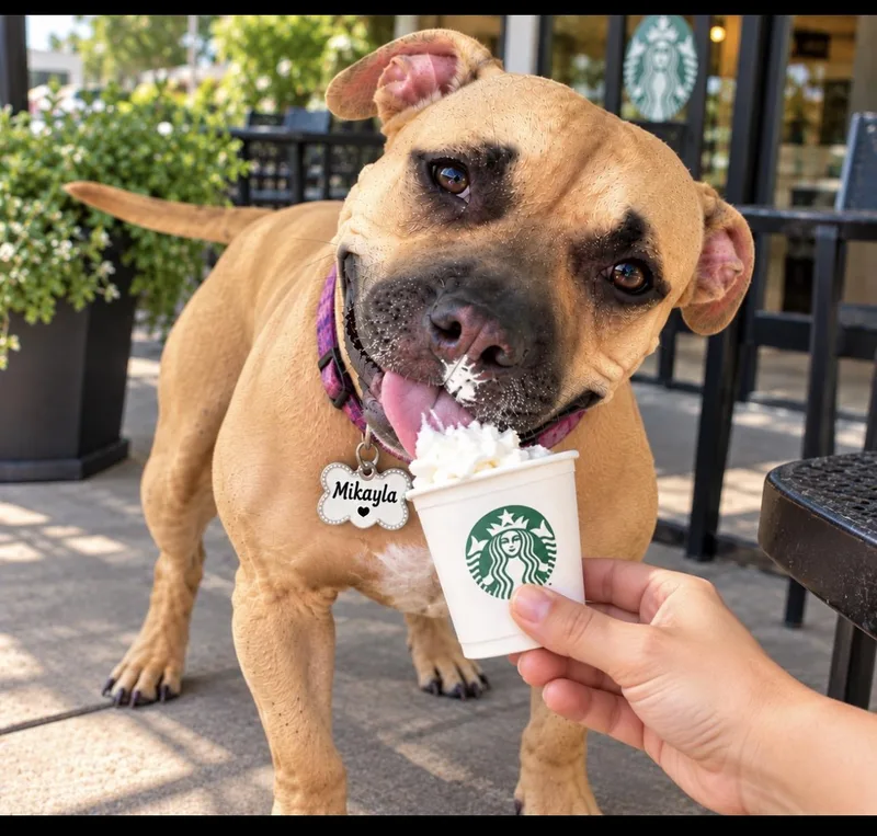 An adult medium-sized female Bicolor American Staffordshire Terrier dog named Mikayla for adoption in CUMMING, GA