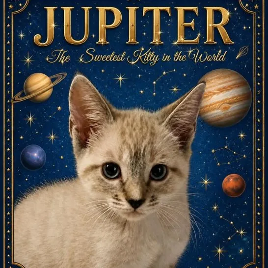 A baby small-sized female Blue Cream Siamese cat named Jupiter for adoption in Woodland Hills, CA