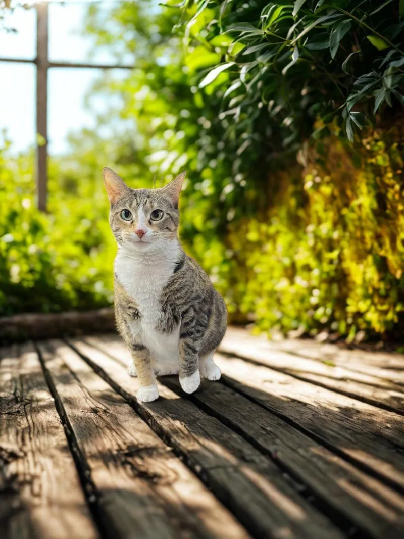 An adult medium-sized female Domestic Short Hair cat named Harmony for adoption in Knoxville, IA