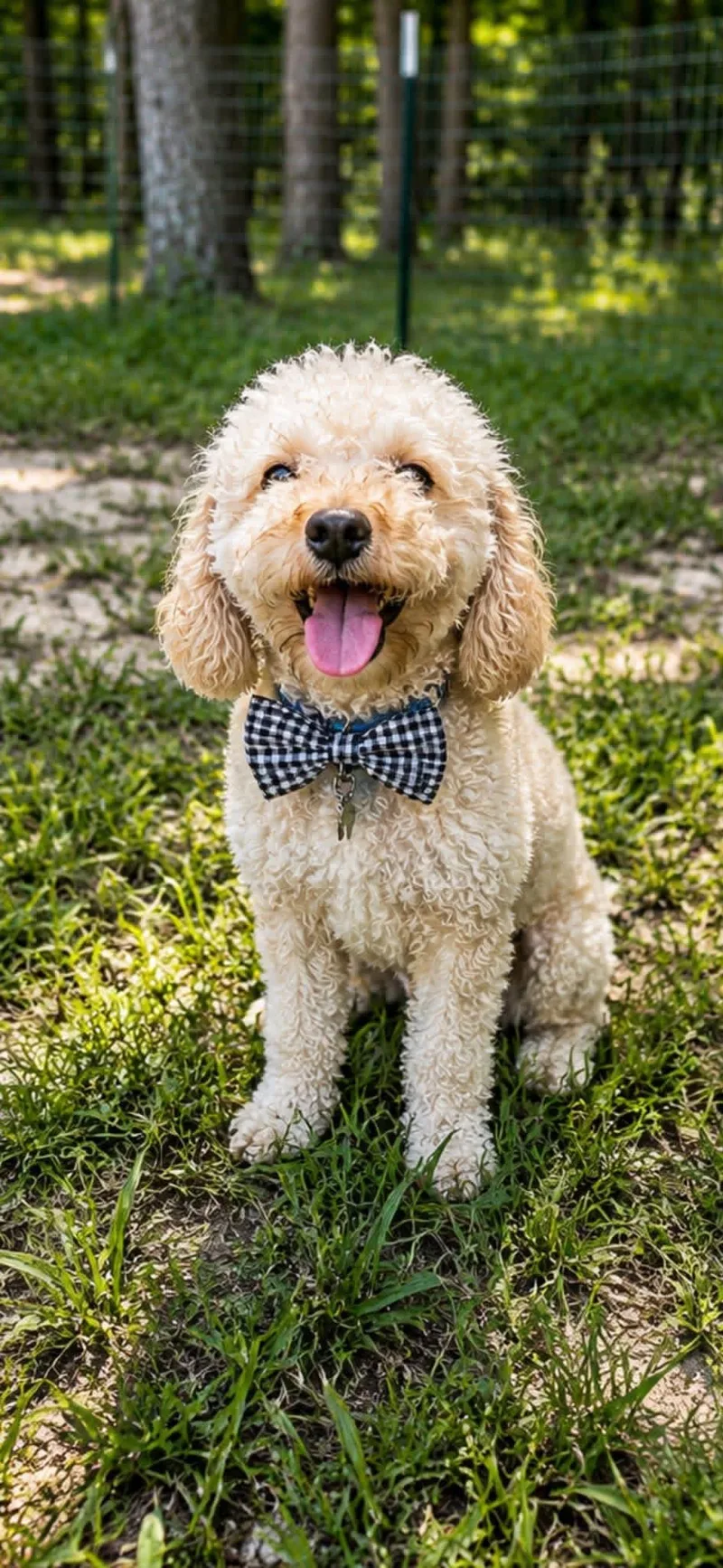 An adult small-sized male Miniature Poodle dog named Toby for adoption in Willard, NC