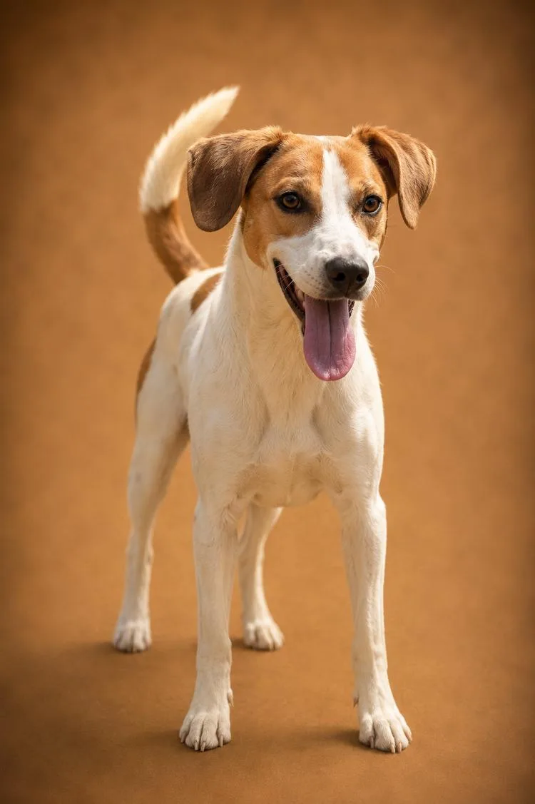 An adult medium-sized male Beagle dog named Beanz for adoption in Chuckey, TN