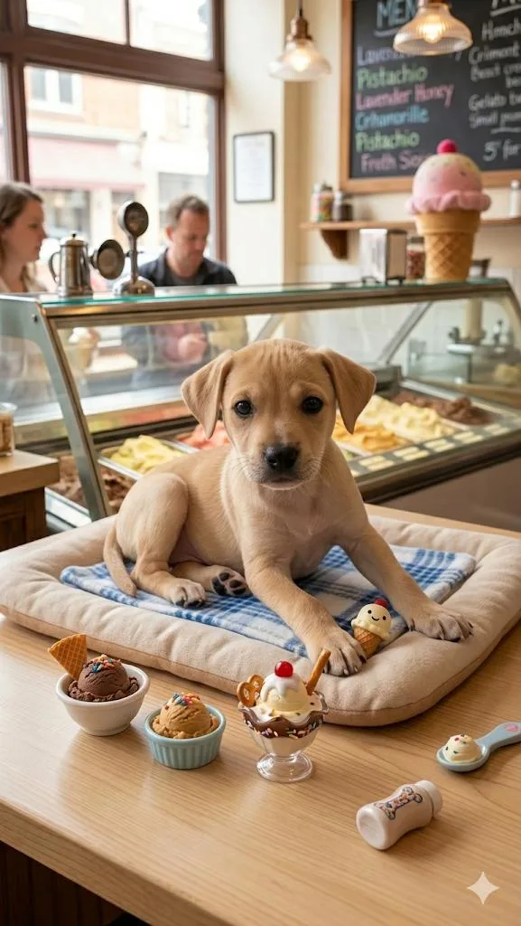 A baby medium-sized female Labrador Retriever dog named Caramel for adoption in Corona, CA