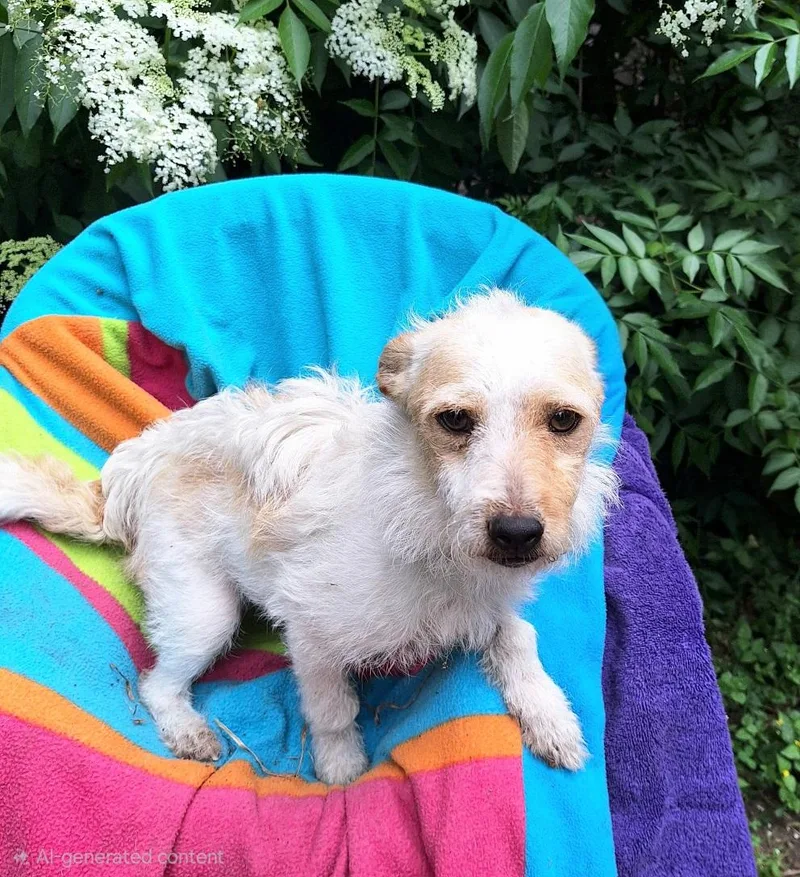 An adult small-sized female White / Cream Jack Russell Terrier dog named Flaviana Ort for adoption in Missouri City, TX