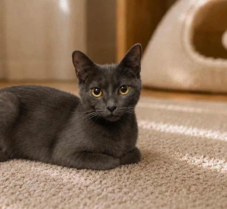 A young medium-sized female Domestic Short Hair cat named Turkey for adoption in Naples, FL
