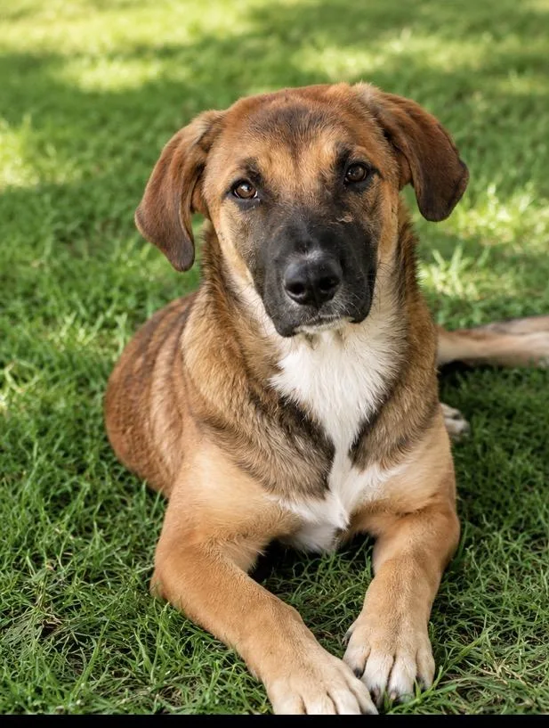 A baby medium-sized male Labrador Retriever dog named Woody for adoption in Kiln, MS