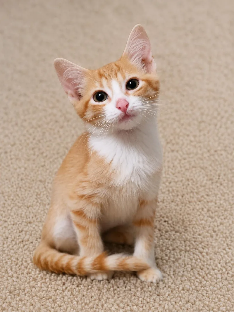 A baby small-sized female Domestic Short Hair cat named Buffy for adoption in Rio Linda, CA