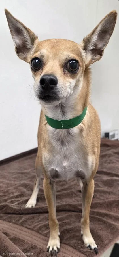 An adult small-sized male Chihuahua dog named Bash for adoption in Phoenix, AZ