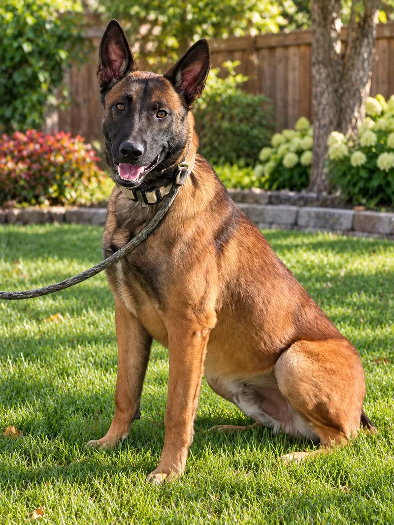 A young large-sized male Belgian Shepherd / Malinois dog named Gator for adoption in Kuna, ID