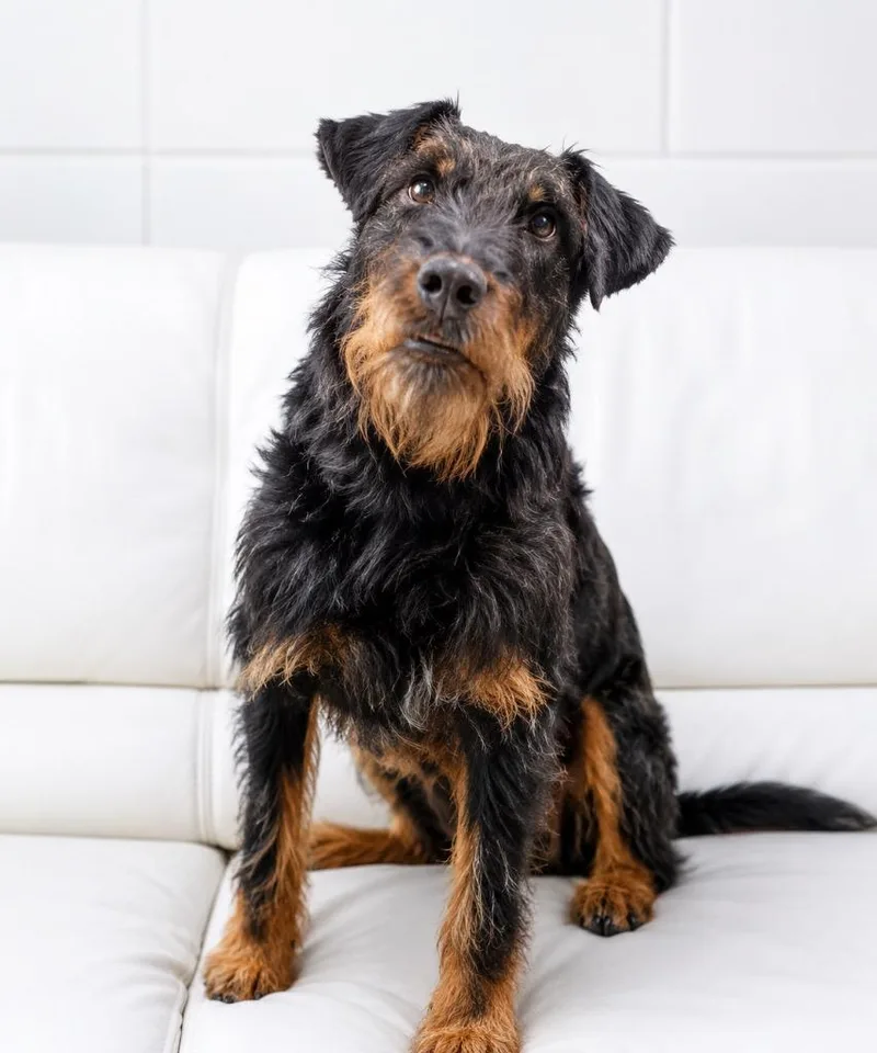 A young small-sized male Terrier dog named Buckwheat for adoption in North Syracuse, NY