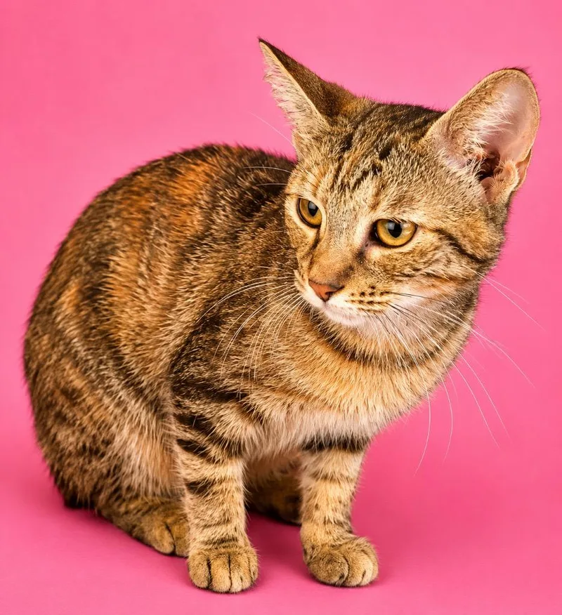 A baby medium-sized female Domestic Short Hair cat named Spice for adoption in Wauchula, FL