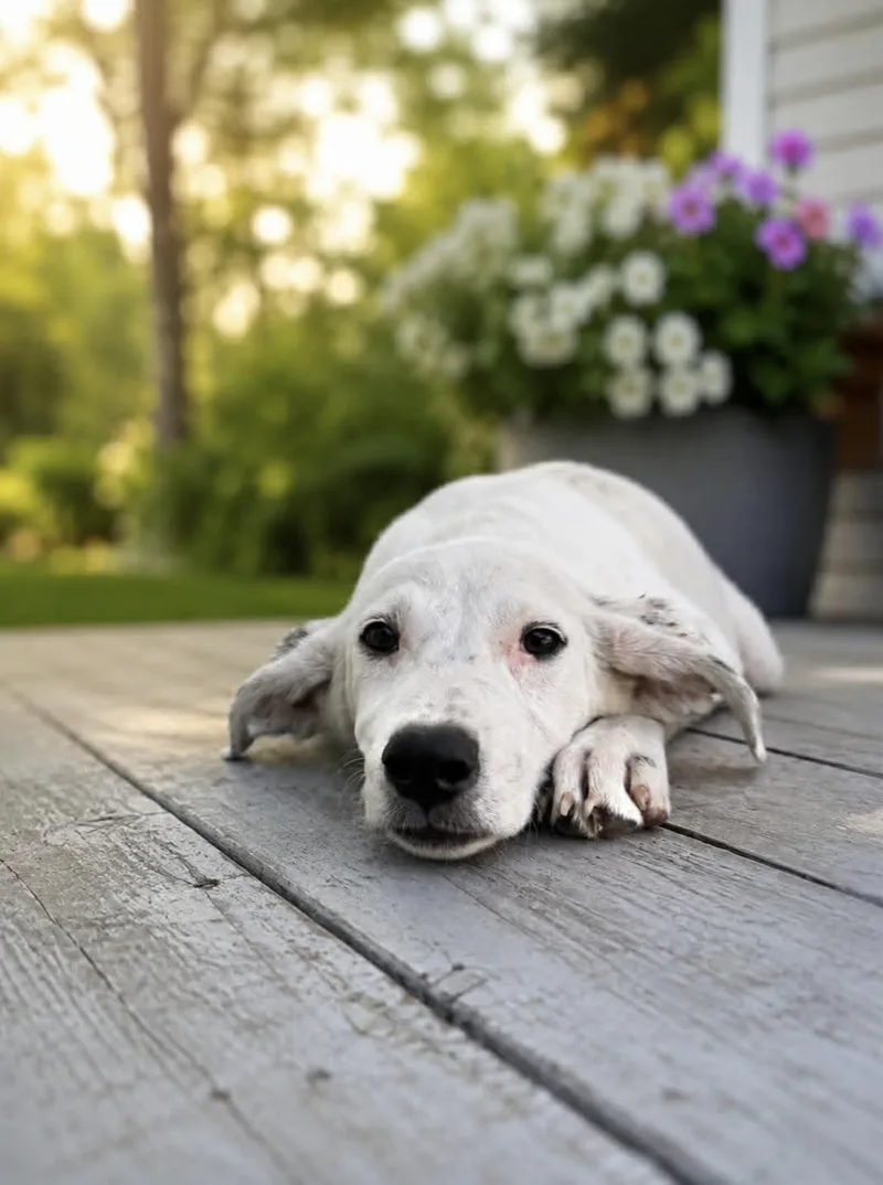 A baby medium-sized female Australian Cattle Dog / Blue Heeler dog named Haleigh for adoption in Allen, TX