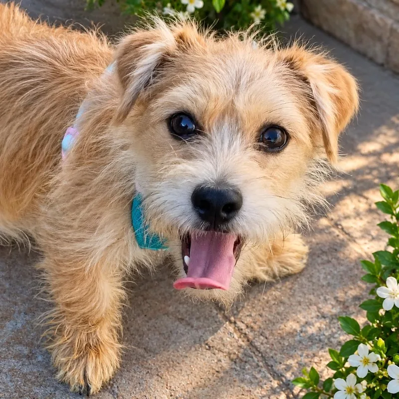 A baby small-sized male Yellow / Tan / Blond / Fawn Cairn Terrier dog named Shaggy for adoption in Sacramento, CA