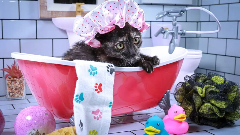 A baby medium-sized female Tortoiseshell cat named Oatmeal Cookie for adoption in Parker, TX
