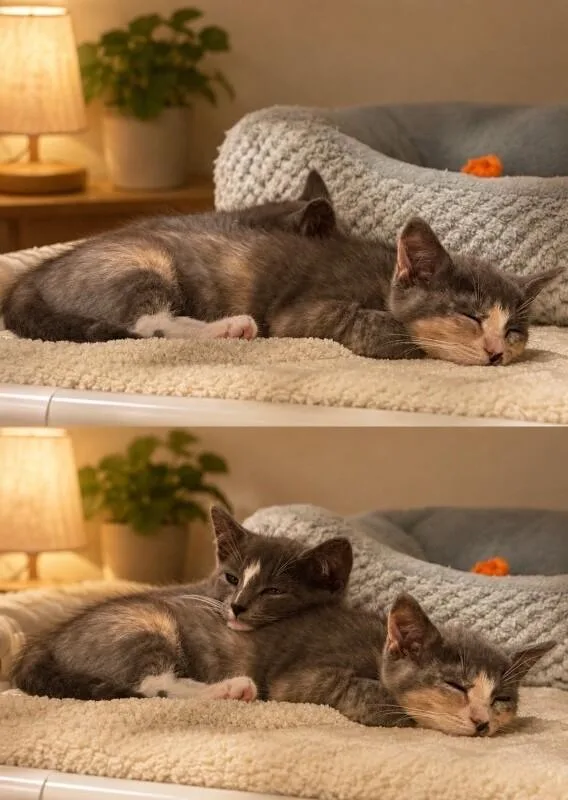 A young medium-sized female Calico Domestic Short Hair cat named Salsa for adoption in North Babylon, NY