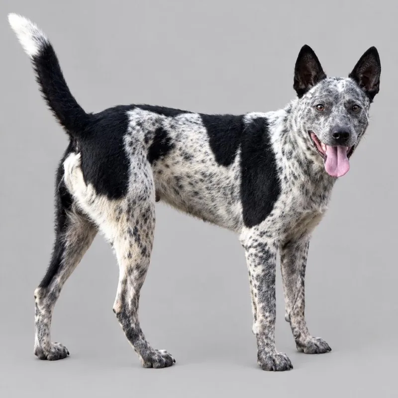 An adult medium-sized male Gray / Blue / Silver Australian Cattle Dog / Blue Heeler dog named Rosco for adoption in Mount Gilead, NC