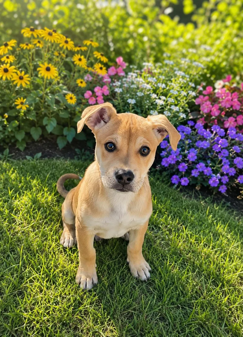 A baby medium-sized male Red / Chestnut / Orange Labrador Retriever dog named Ziggy for adoption in Lincolnshire, IL