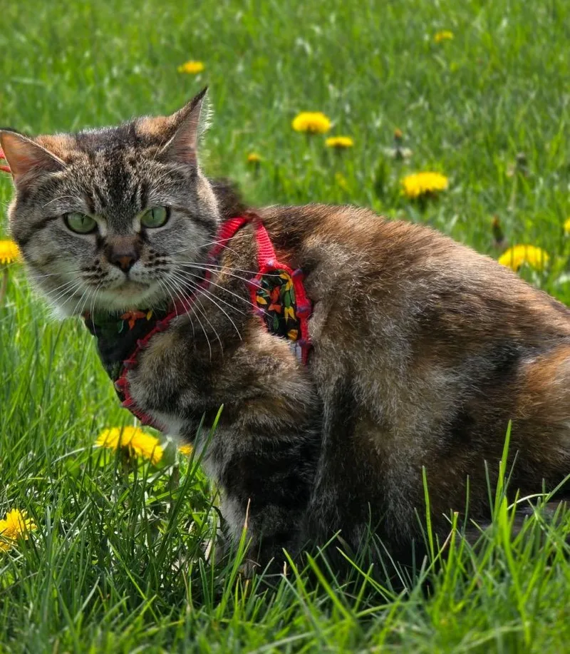 An adult medium-sized female Domestic Short Hair cat named Ruby for adoption in Huntington, IN