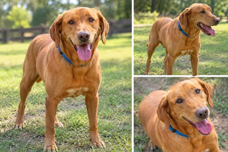 A young medium-sized male Labrador Retriever dog named Nessi for adoption in Kiln, MS