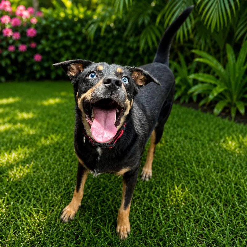An adult medium-sized female Brown / Chocolate Mixed Breed dog named Cielo for adoption in LOXAHATCHEE, FL