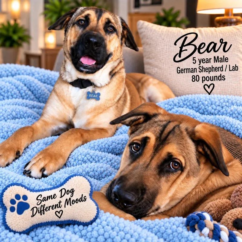 An adult large-sized male Yellow / Tan / Blond / Fawn German Shepherd Dog dog named Beau Year for adoption in Mesa, AZ
