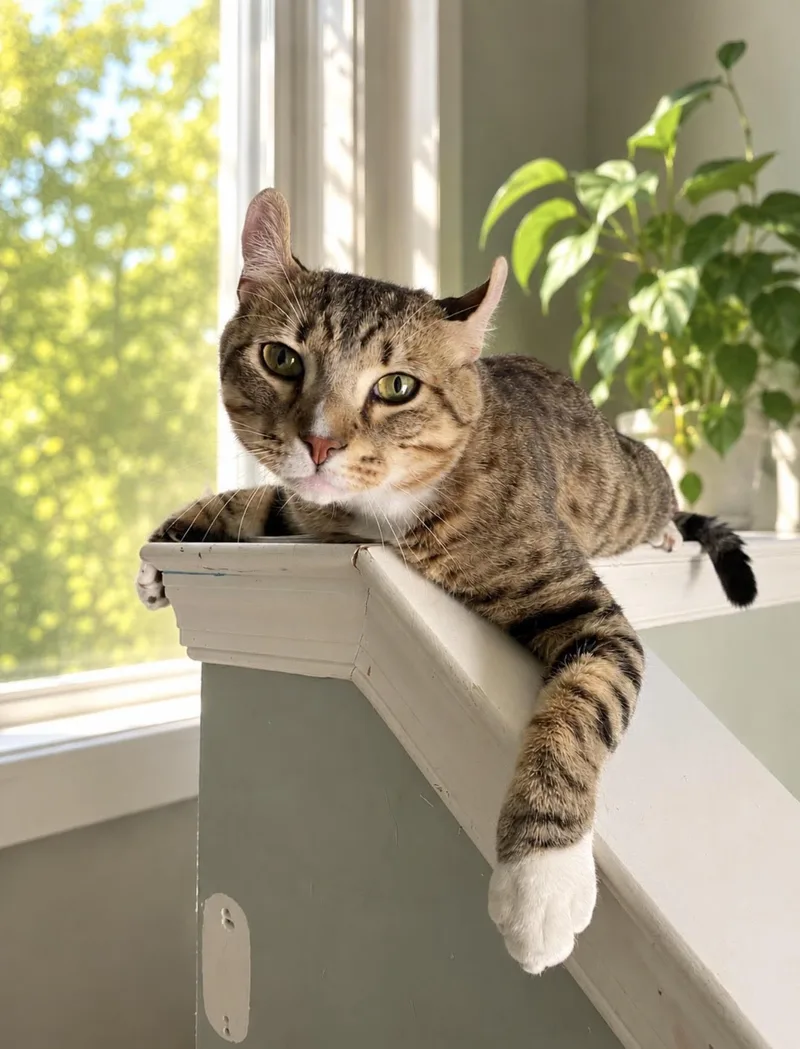 An adult large-sized male American Curl cat named Bennykc for adoption in Greenville, DE