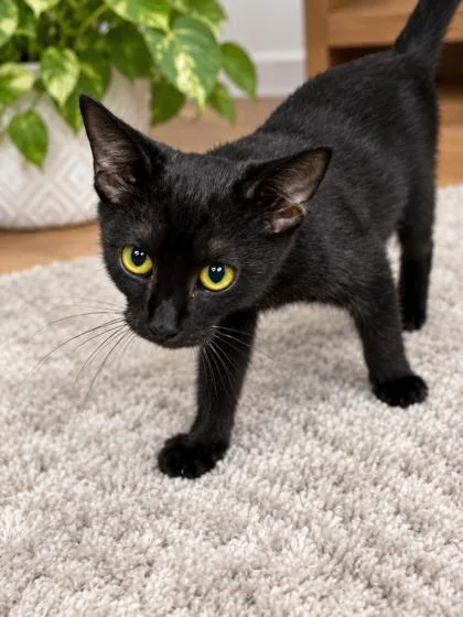 A baby small-sized male Domestic Short Hair cat named McNeil for adoption in Paducah, KY